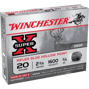 WINCHESTER (USA) RIFLED SLUG HOLLOW POINT TEK KURŞUN - 20 KALİBRE. Sakarya Çot Av Bayi ve Av Market