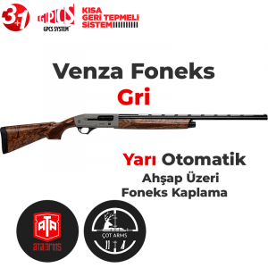 Ata Venza Foneks Gri Yarı Otomatik Av Tüfeği. Çot Sakarya Av Bayi ve Av Market. En Uygun Fiyat Hemen İnceleyin !